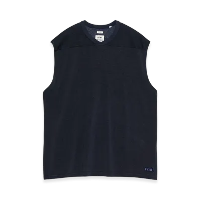 nanamica Rayon Cotton N/S Tee "VintageNavy"