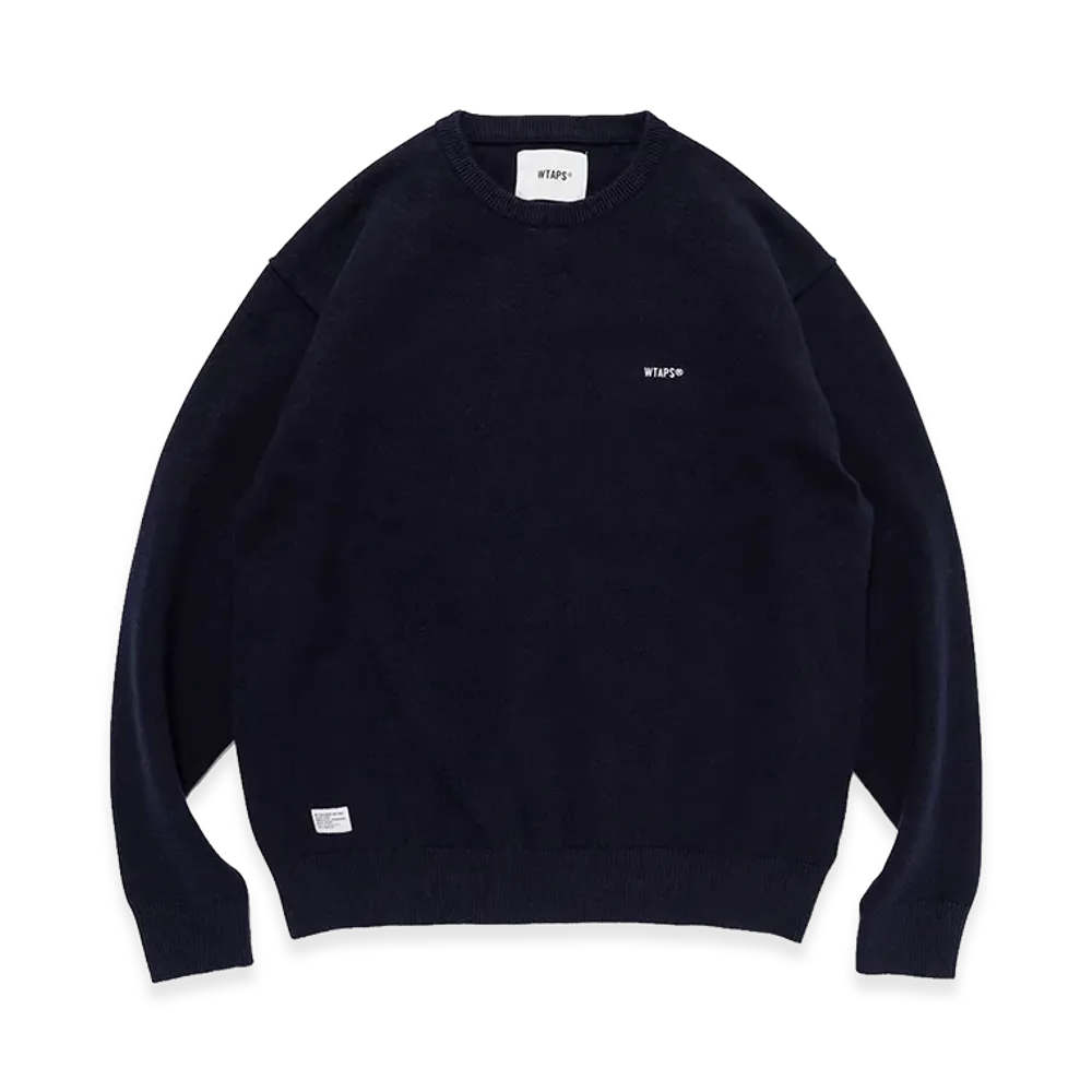 WTAPS Sign-MG / Sweater / Nyco "Navy"
