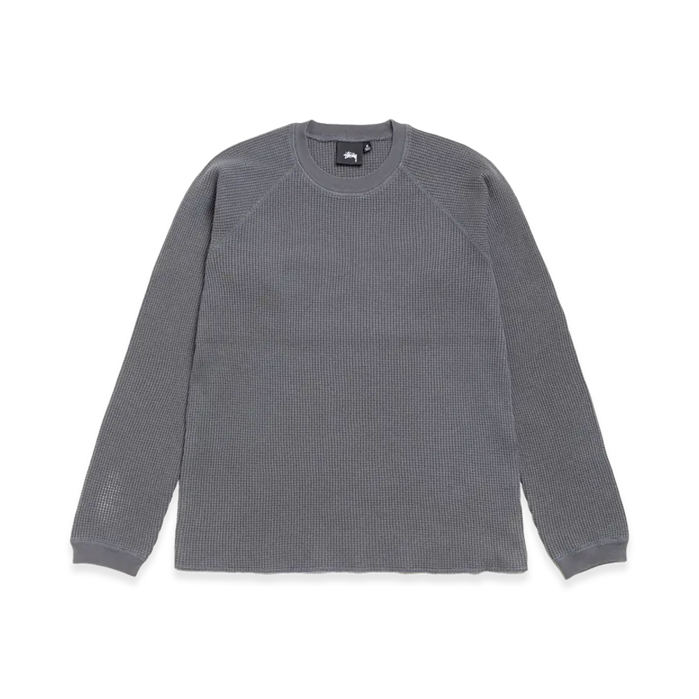 Stussy Extra Tough Raglan Thermal "Charcoal"