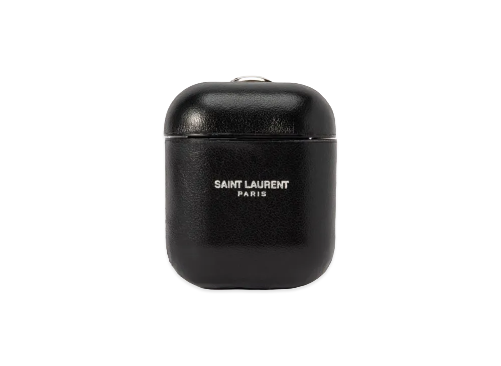 Saint Laurent Earphone Pouch (Airpods Case) "Black"