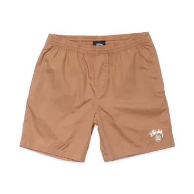 Stussy Basic Stock Beach Shorts "Tannin"