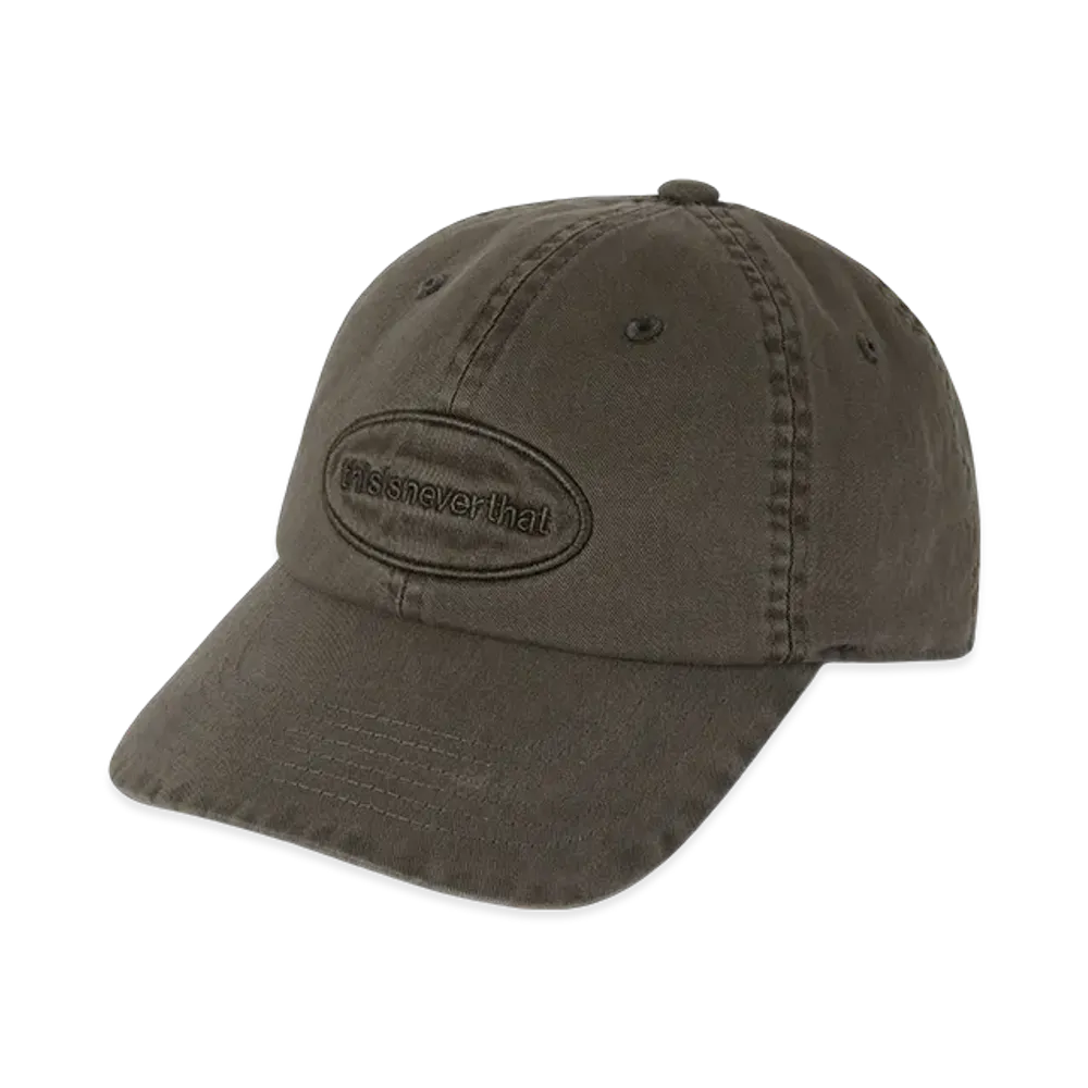 thisisneverthat Overdyed E/T-Logo Cap "Charcoal"