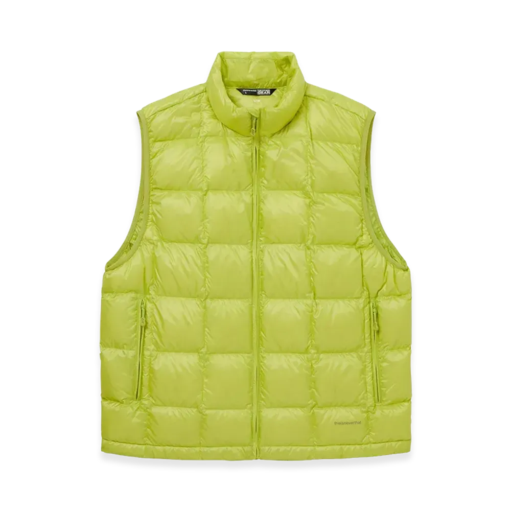 thisisneverthat Weather Gear Pertex VIK LT Down Vest "Lime"