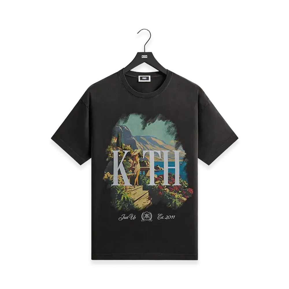 Kith Getaway Vintage Tee "Black"