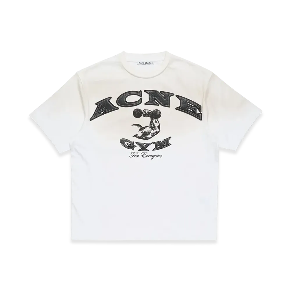 Acne Studios Logo T-Shirt "Dusty White"