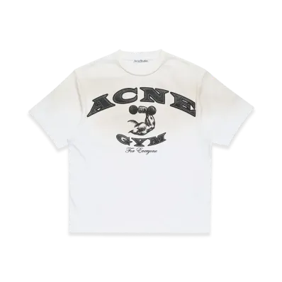 Acne Studios Logo T-Shirt "Dusty White"