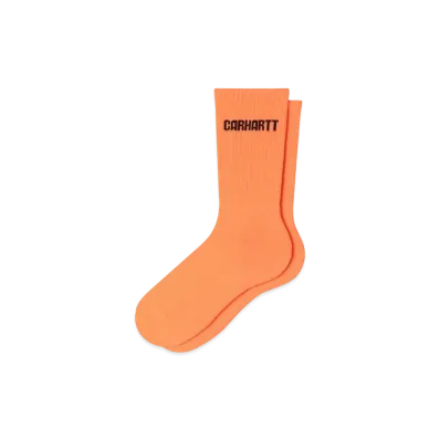 Carhartt WIP Industry Socks "Lumo Orange Black"