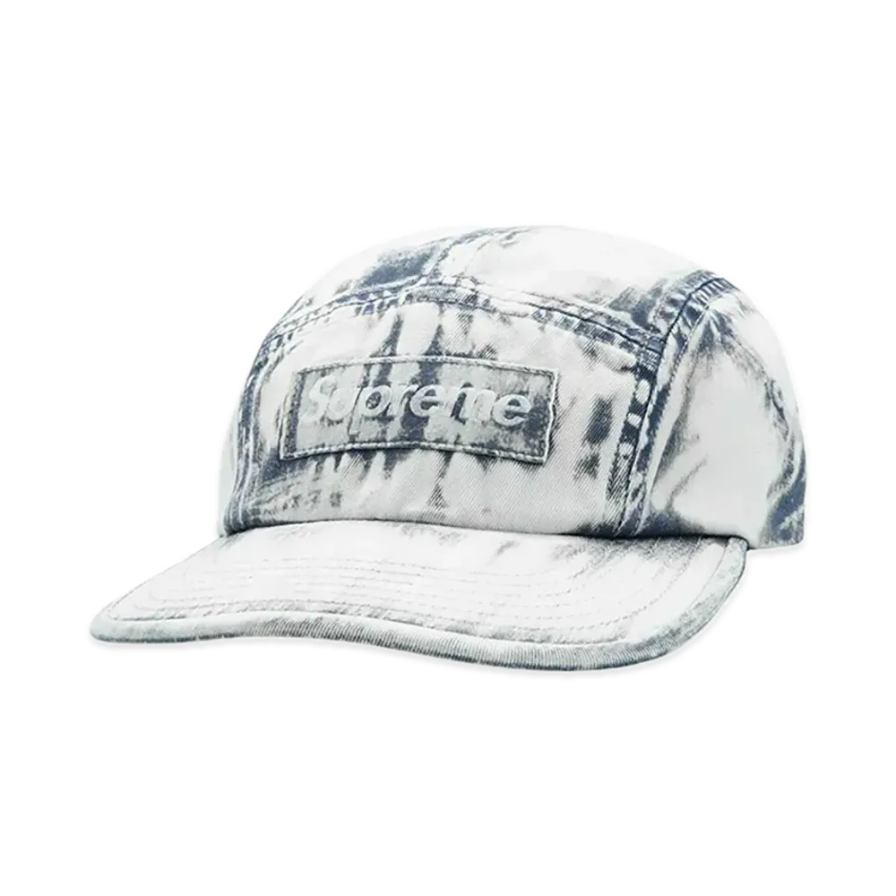 Supreme Bleached Chino Camp Cap "Navy"