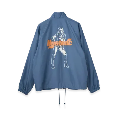 HYSTERIC GLAMOUR Reverb Woman Stand Collar Jacket "Blue"
