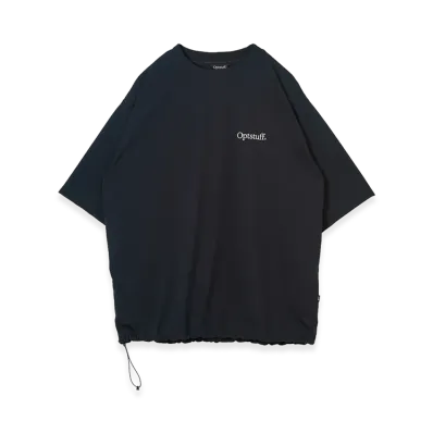 Optstuff Drawstring Tech T-Shirt "Navy"