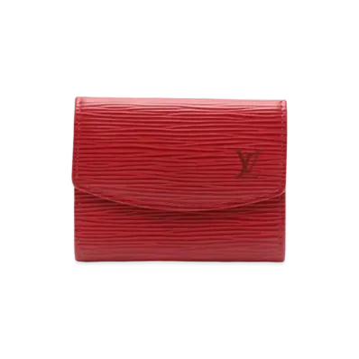 Louis Vuitton Portemonnaie Sampur Epi "Castilean Red"