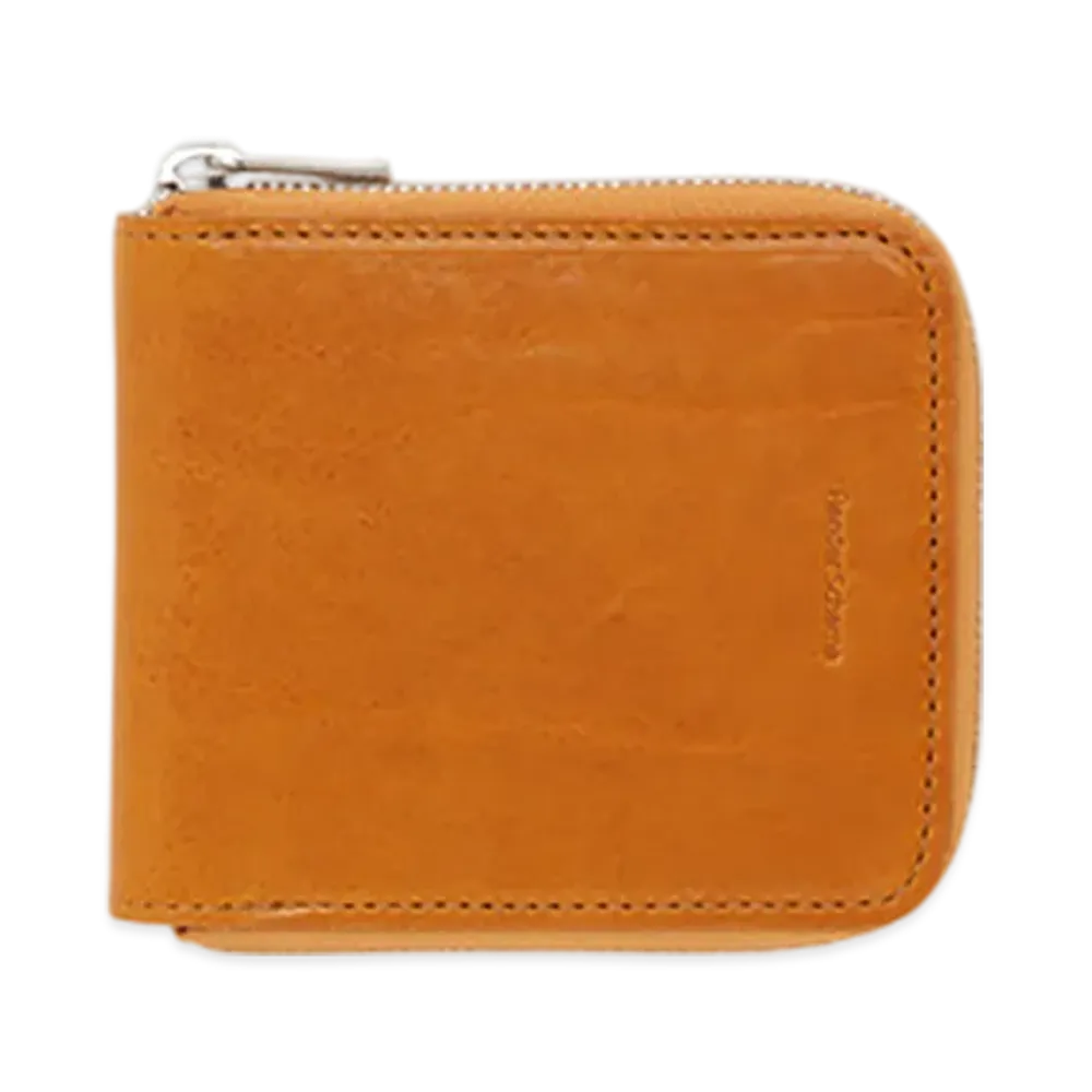 Hender Scheme Horizontal Zip Purse "Yellow"