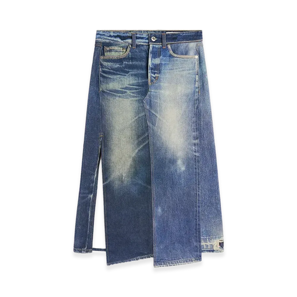 OUR LEGACY Women's Craft Skirt "Azure Print"