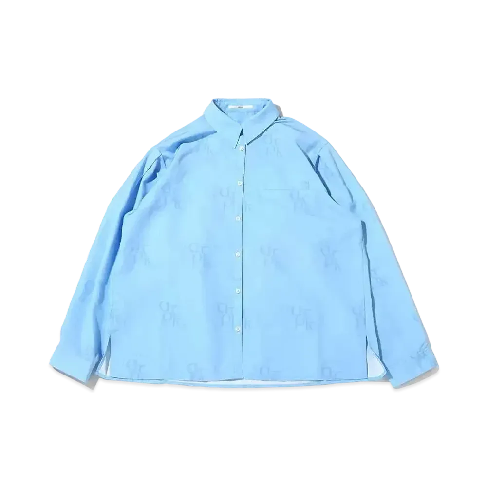 atmos pink Allover Print Shirt "Sax"