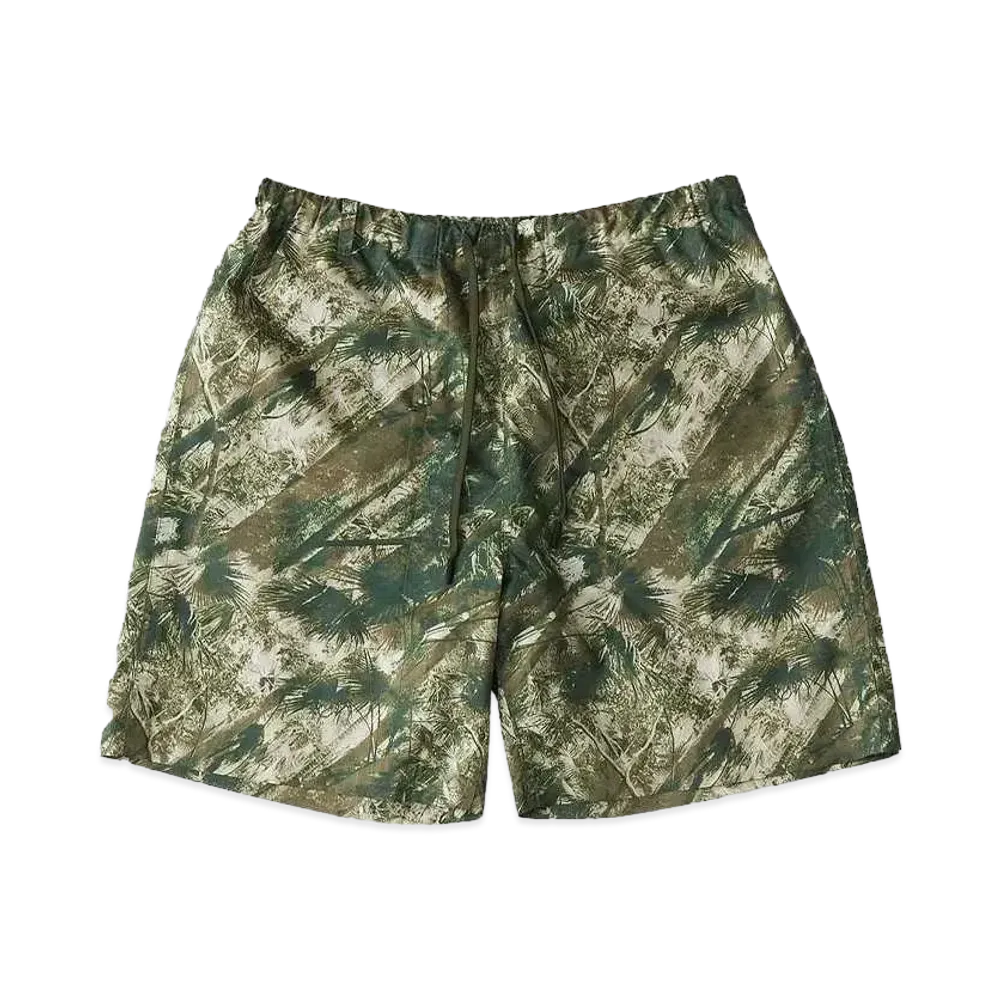 White Mountaineering JUNGLE PATTERN SHORT PANTS "KHAKI"