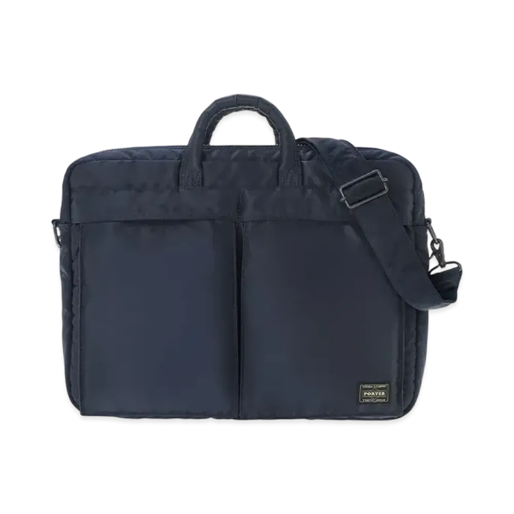 PORTER / TANKER 2way Document Bag "IronBlue"
