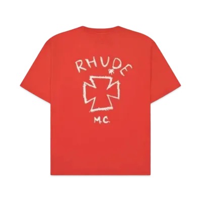 RHUDE Sugarland Tee "Red"