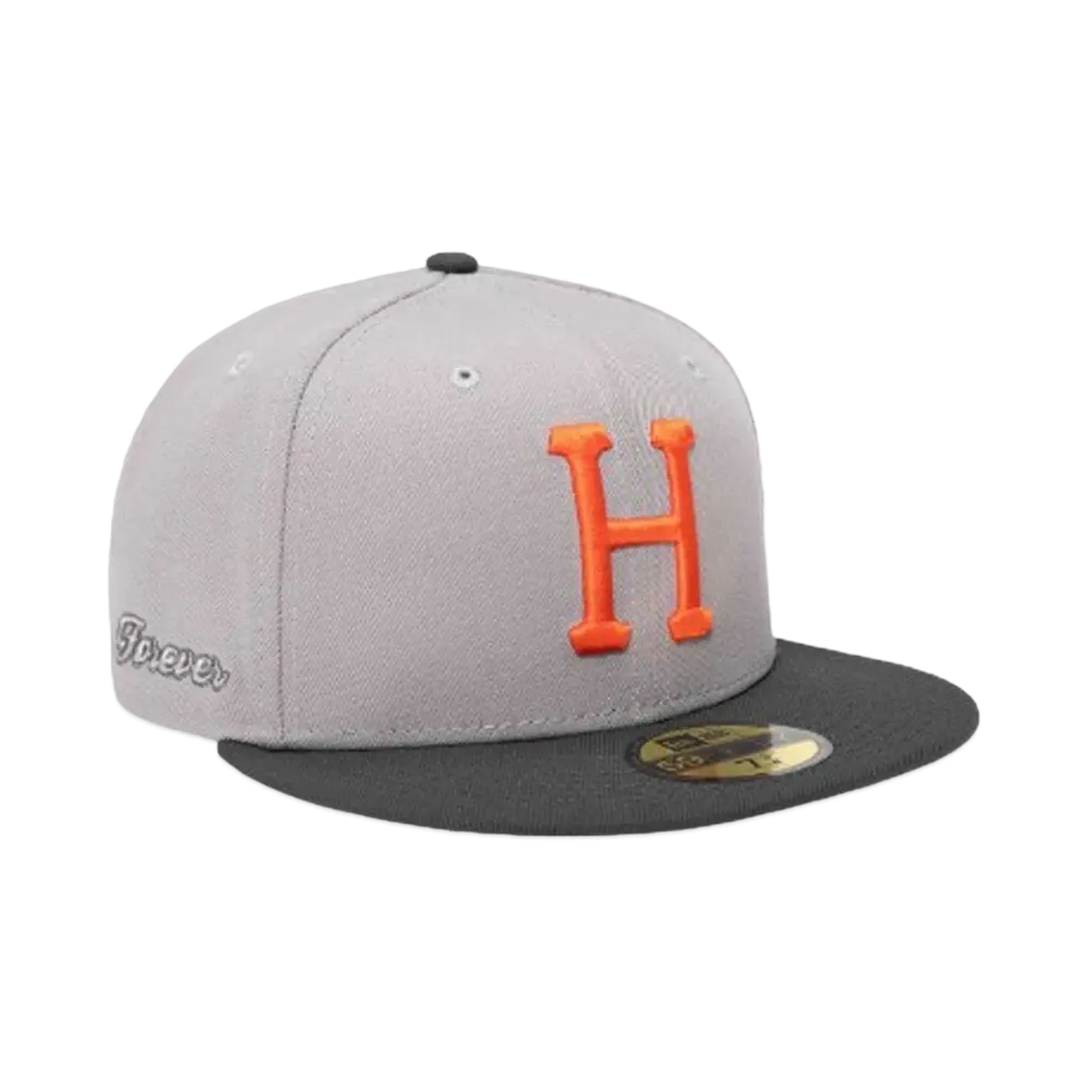 HUF Classic H AM1 NEW ERA Hat "Grey"