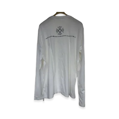 Chrome Hearts Hollywood Cross Thermal L/S T-Shirt "White"