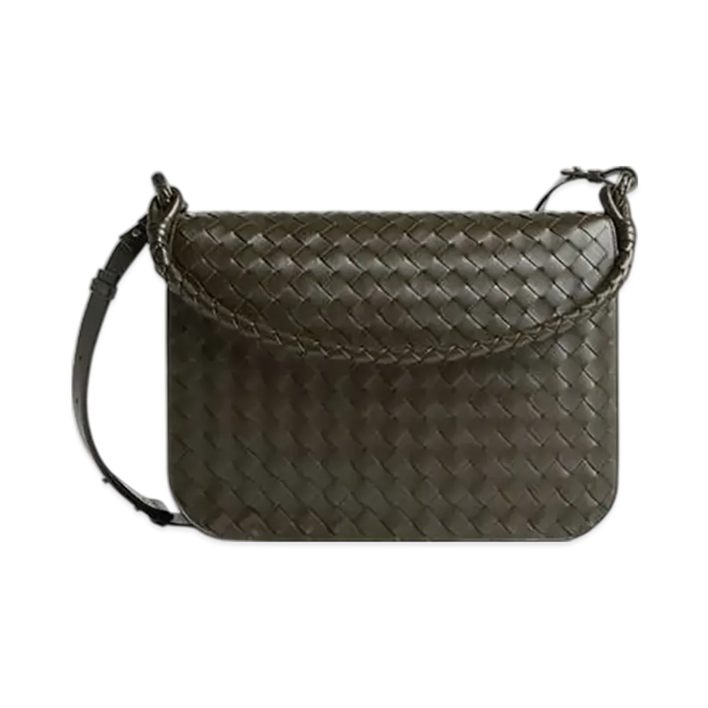 Bottega Veneta Swing Messenger "Kaki"