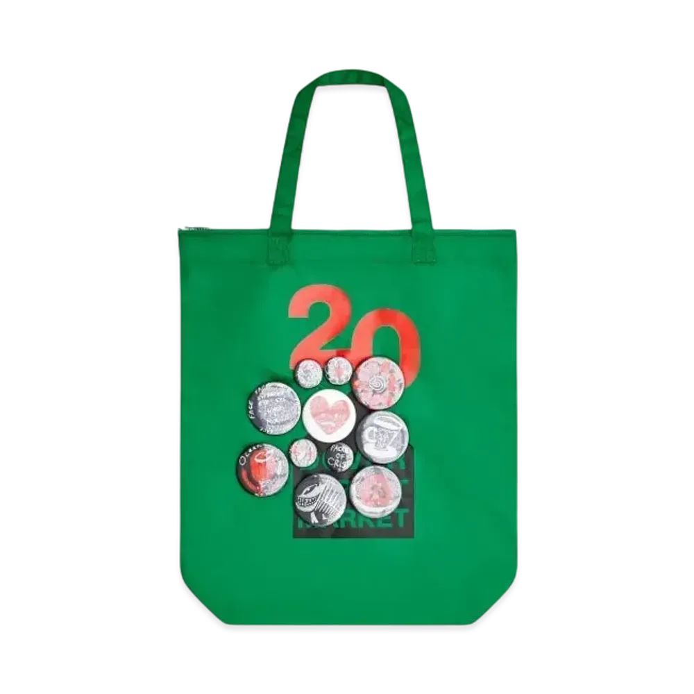 Dover Street Market London x Castro 20th Anniversary Tote "Green"