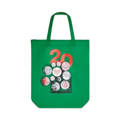 Dover Street Market London x Castro 20th Anniversary Tote "Green"