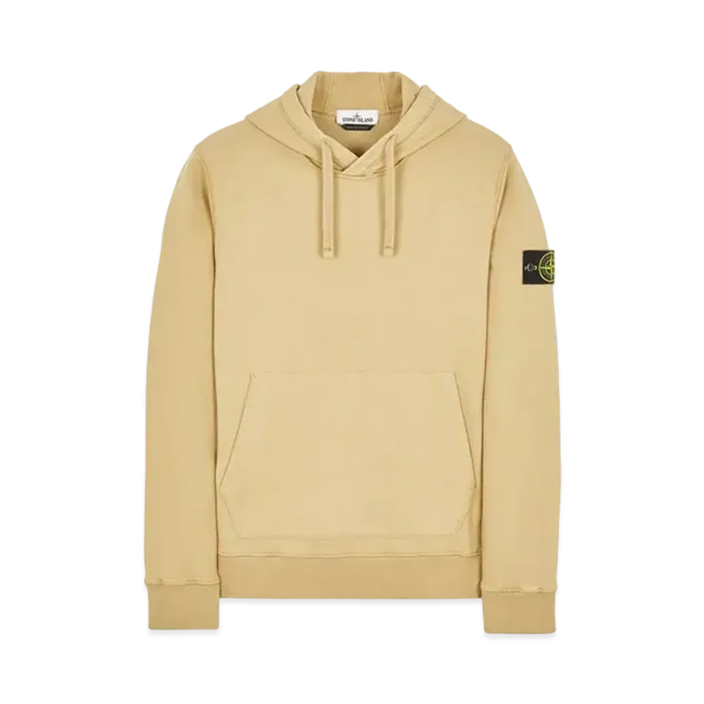 Stone Island 64120 BRUSHED COTTON FLEECE "Ibory"