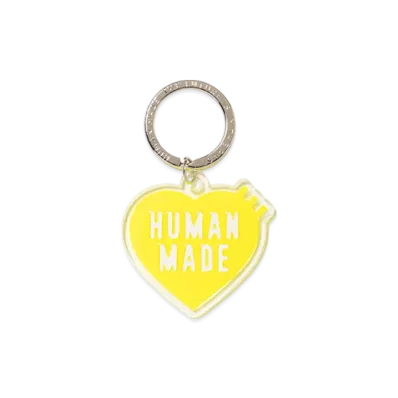 HUMAN MADE Heart Keyring "Yellow"