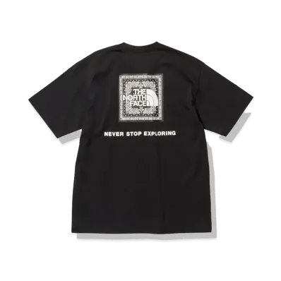 The North Face Short Sleeve Bandana Square Logo Tee "Black"