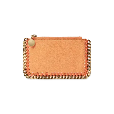 STELLA McCARTNEY Farabela Card Holder "Bright Orange"