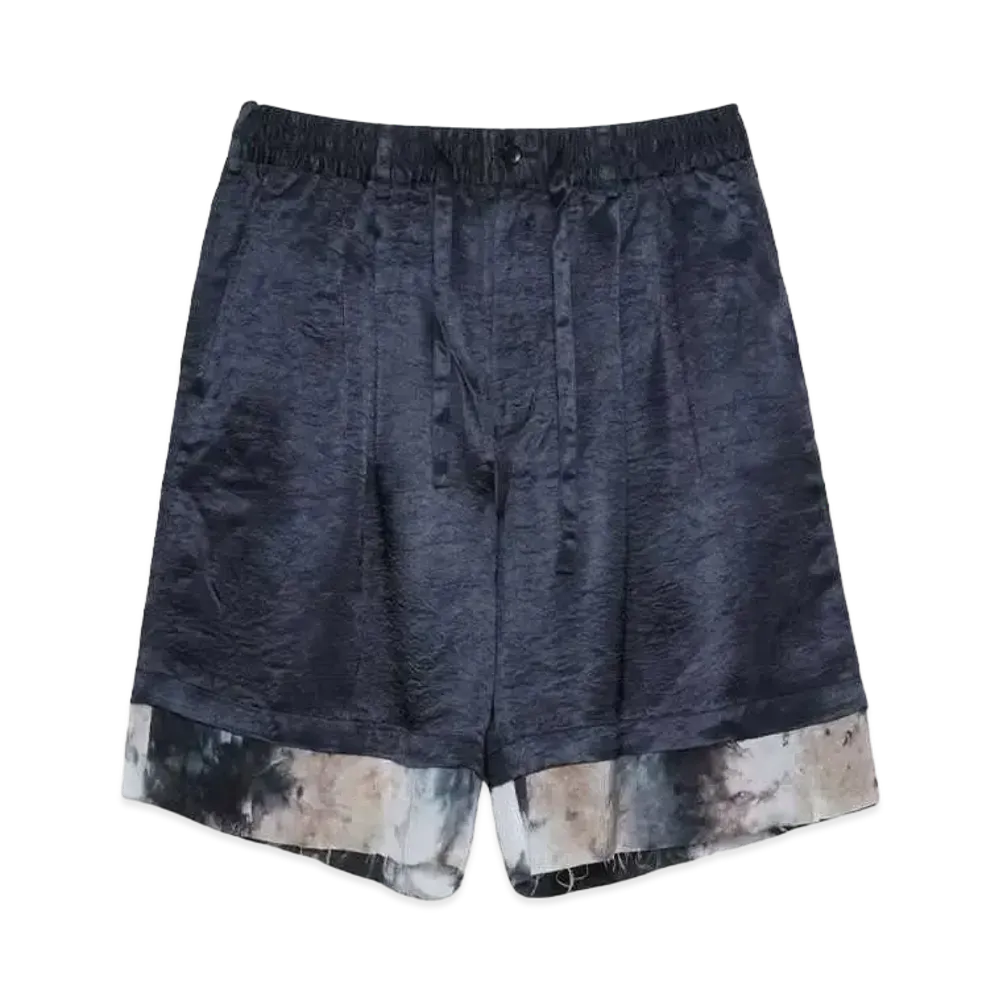 MAHITO MOTOYOSHI Cupra chusen docking half pants "Navyxblue"