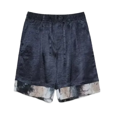 MAHITO MOTOYOSHI Cupra chusen docking half pants "Navyxblue"
