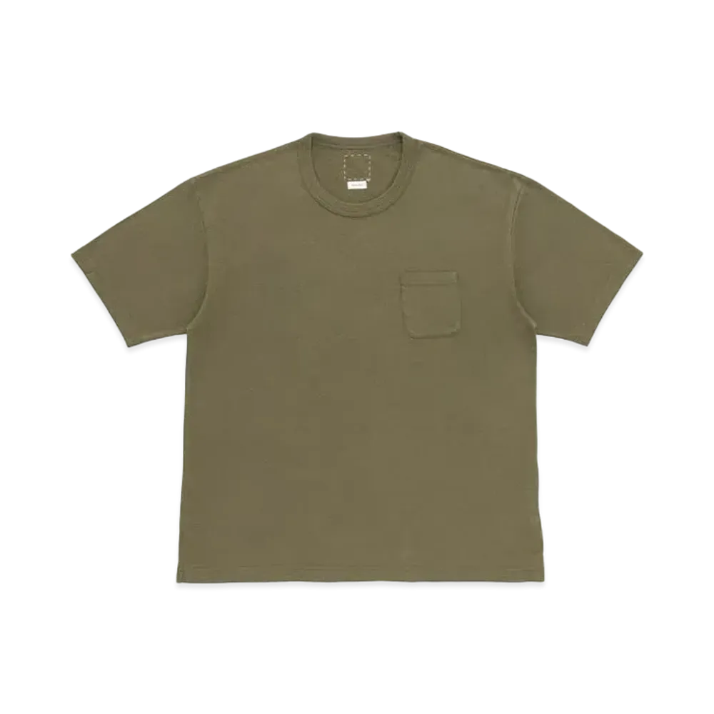 visvim Jumbo Tee S/S (C/SI) "Olive"