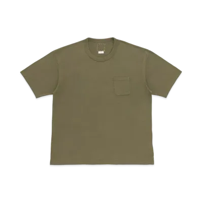 visvim Jumbo Tee S/S (C/SI) "Olive"
