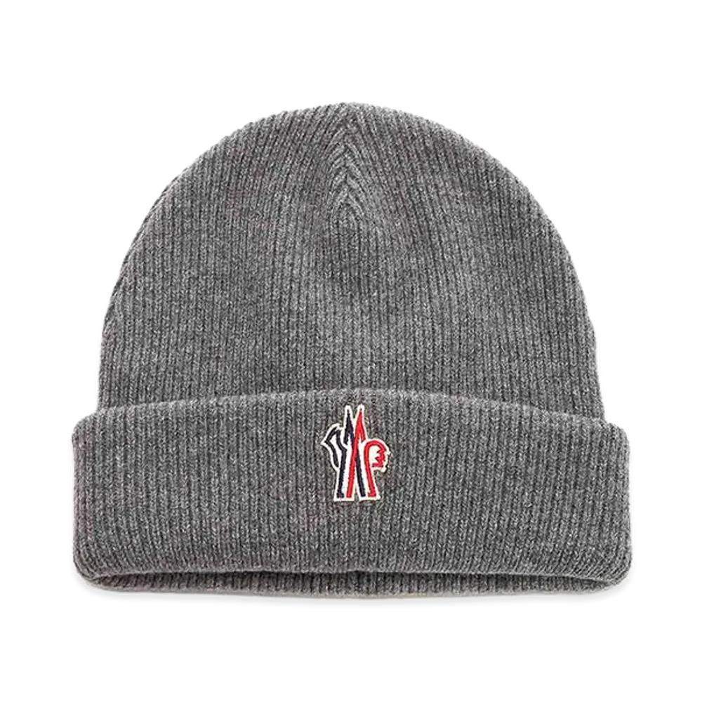 MONCLER Wool Beanie "Gray"