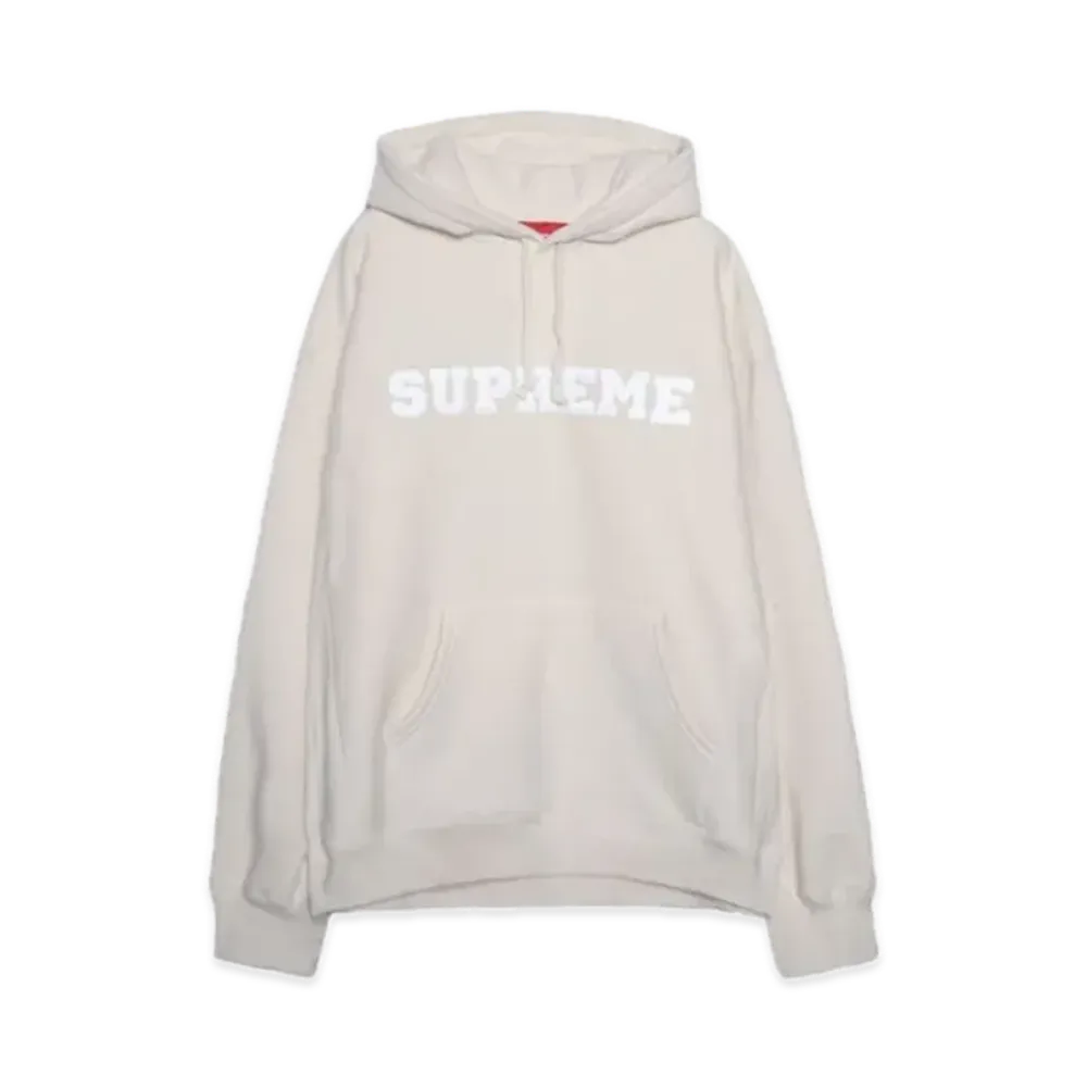 Supreme Collegiate Hooded Sweatshirt "Natural"