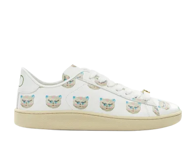 Valentino Garavani Women's Le Chat De La Maison Sneakers "White"