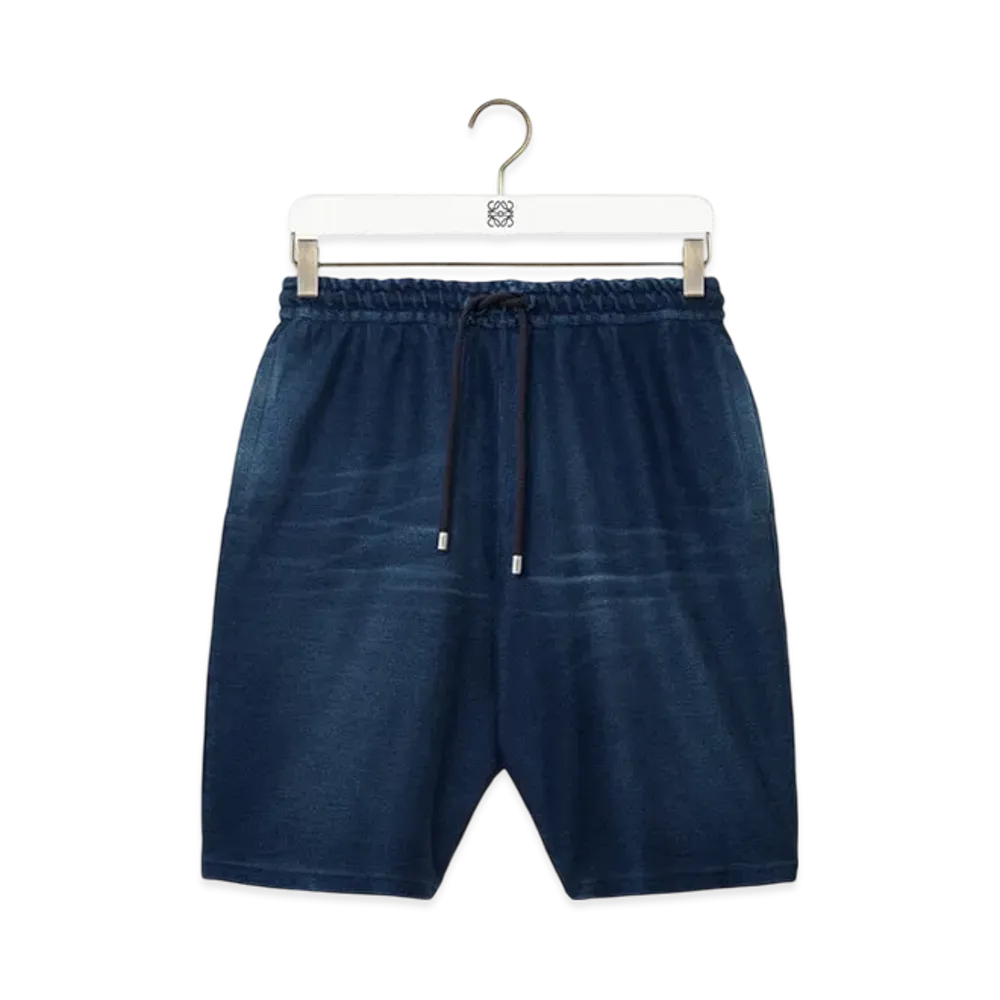 LOEWE Shorts "Indigo Blue"