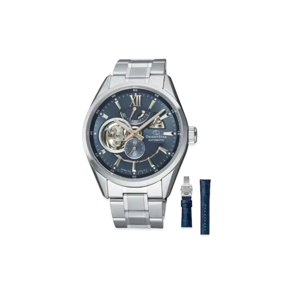 ORIENT STAR Contemporary Collection Modern Skeleton with Spare Band Prestige Shop Limited RK-AV0009L