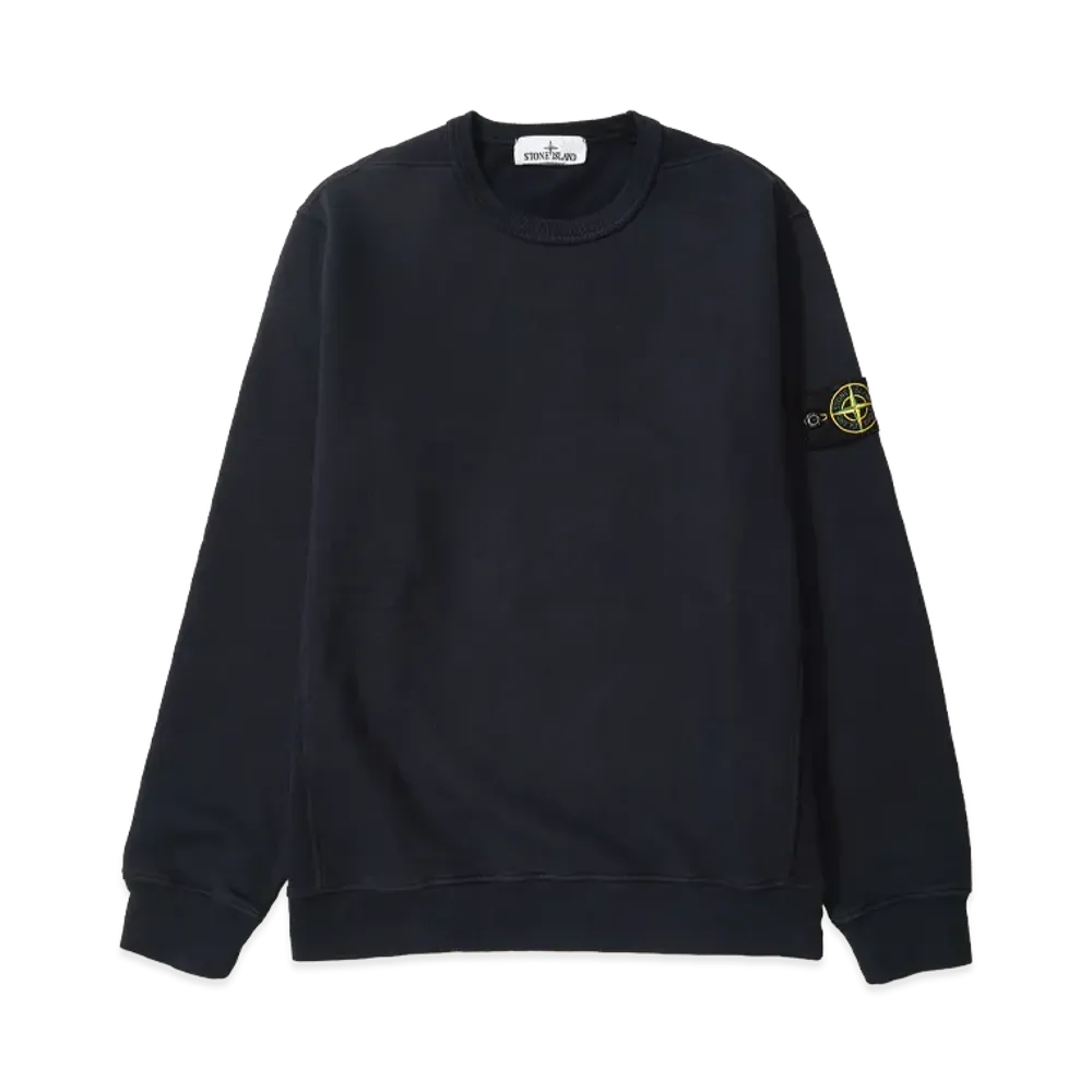 Stone Island 6100028 Brushed Organic Cotton Fleece "Navy Blue"