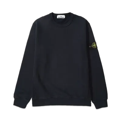 Stone Island 6100028 Brushed Organic Cotton Fleece "Navy Blue"