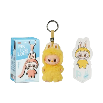 POP MART THE MONSTERS (LABUBU) Pin for Love Series-Vinyl Plush Pendant (N-Z) P