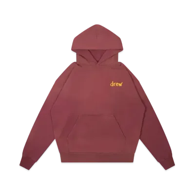 Drew House Scribble Hoodie "Faded Maroon"