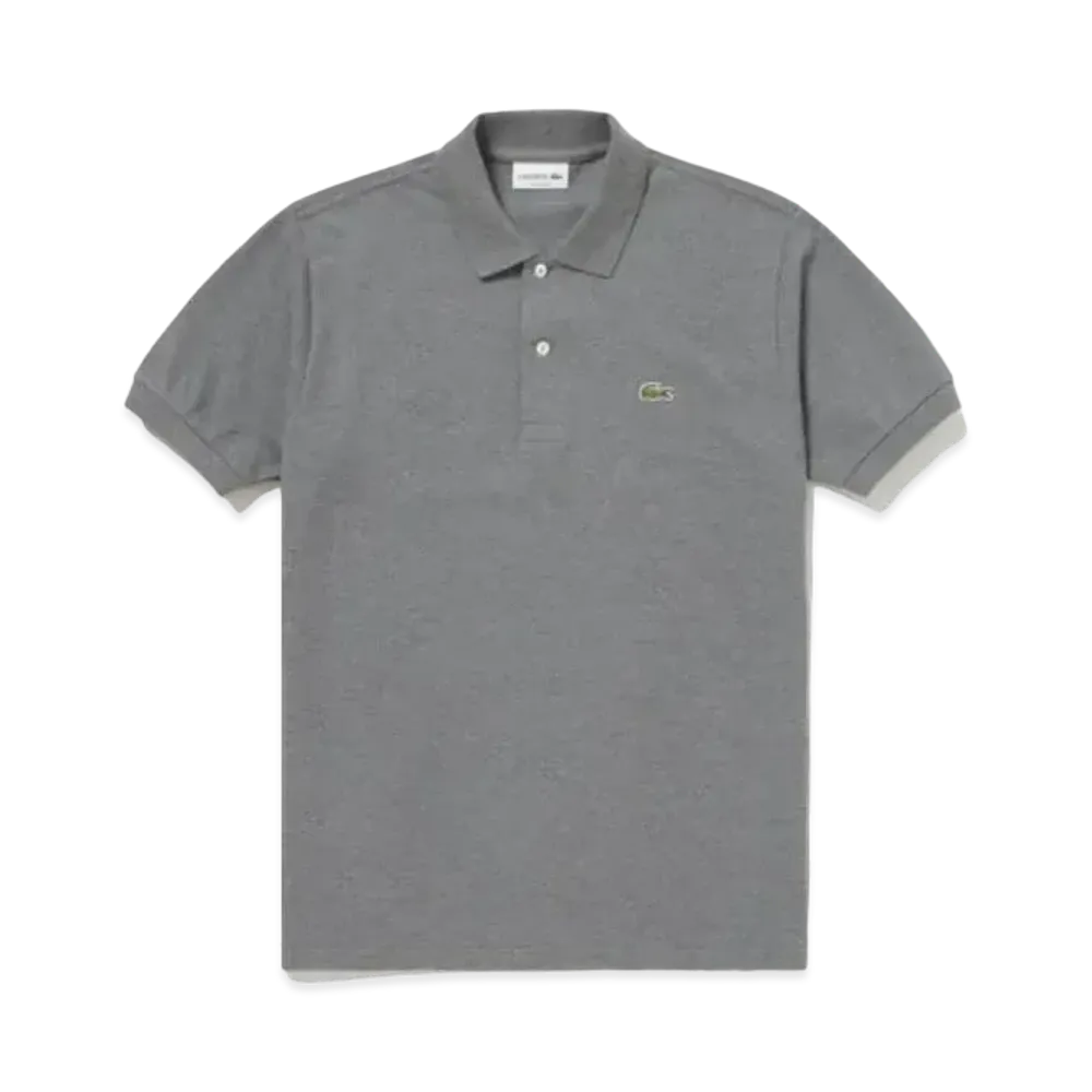 LACOSTE L.12.64 Short Sleep Polo Shirt "Mix Grey"
