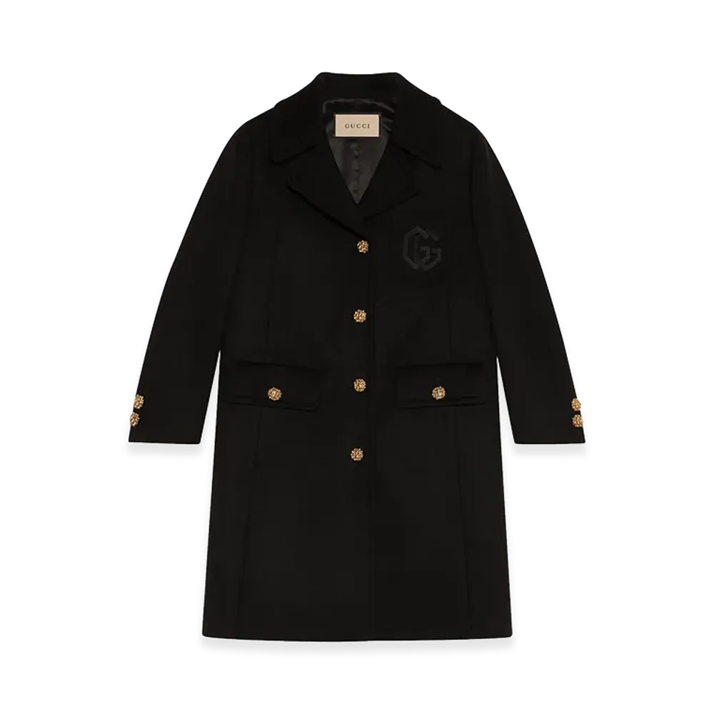 GUCCI Women's Cruise Coats "Black"