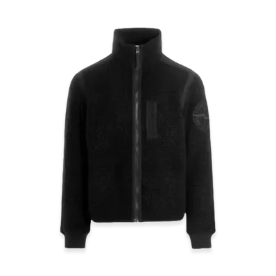 Stone Island 61441 Terry Fleece Track Top - 22FW "Black"