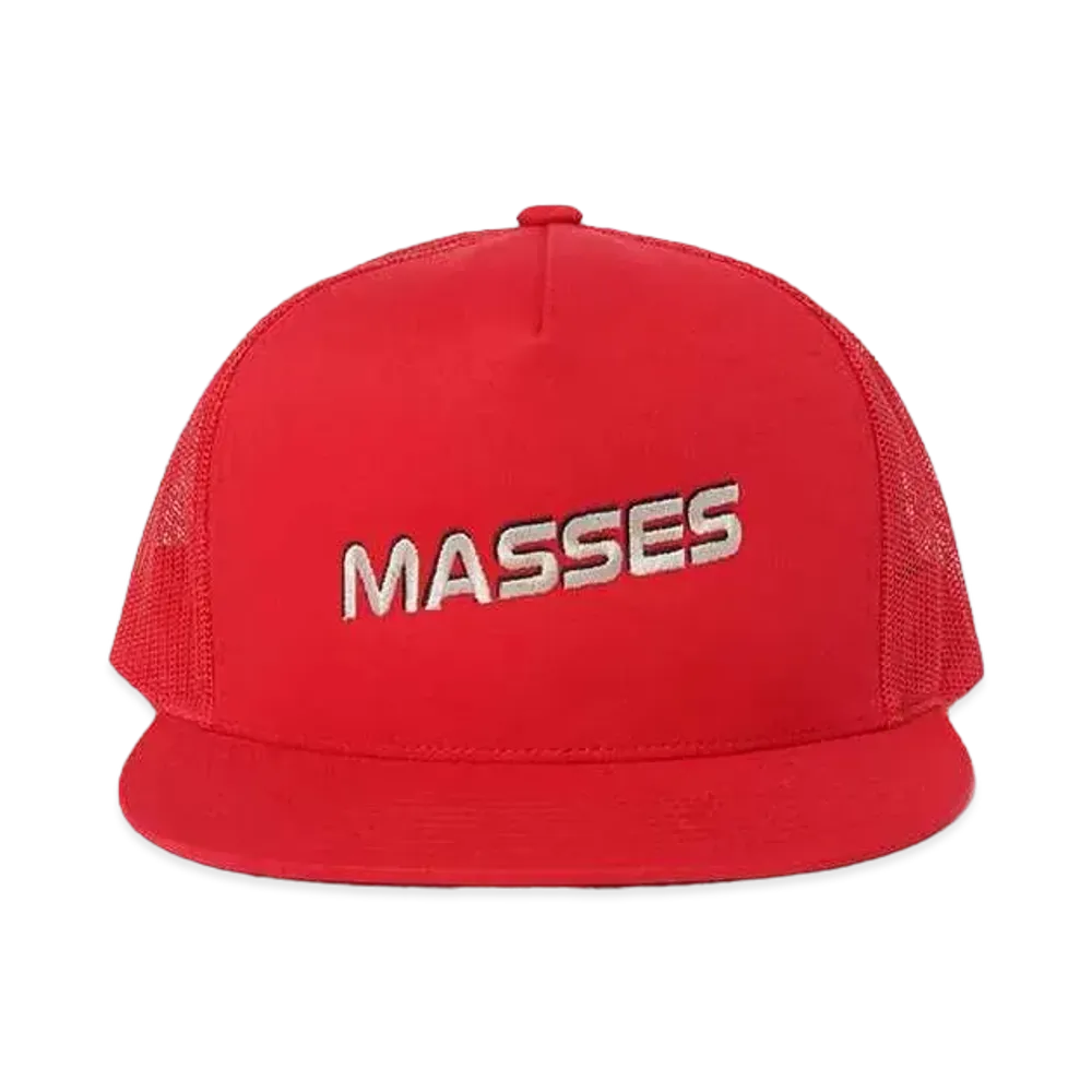 MASSES MESH CAP CITY "RED"