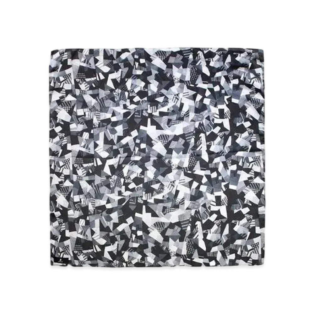 ANREALAGE Patchwork Print Scarf "Monochrome"