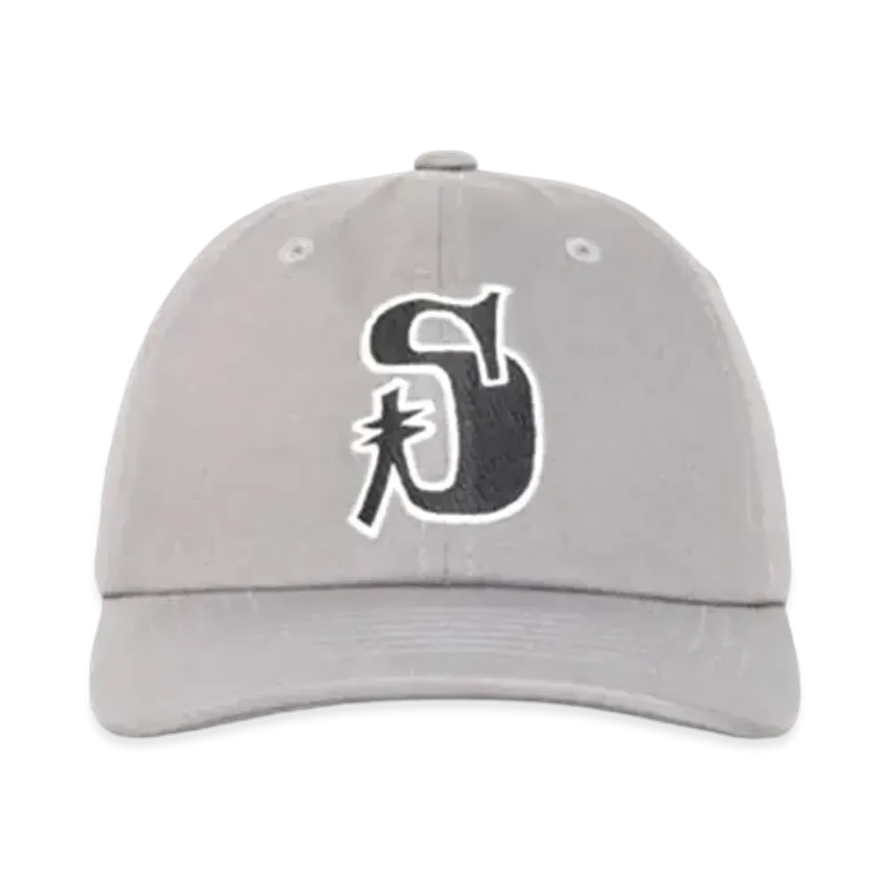 Stussy Low Profile Vintage S Snapback "Grey"
