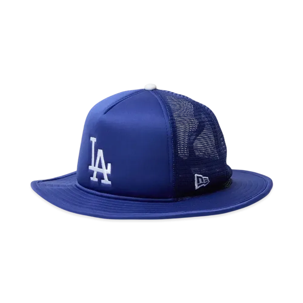 NEW ERA 5-Panel Bucket Hat A-Frame Tracker Los Angeles Dodgers "Dark Royal"